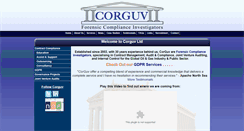 Desktop Screenshot of corguv.com